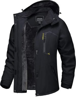 TACVASEN Women’s Winter Jacket Waterproof Ski Jackets Snow Coat Warm Fleece Rain Jac...