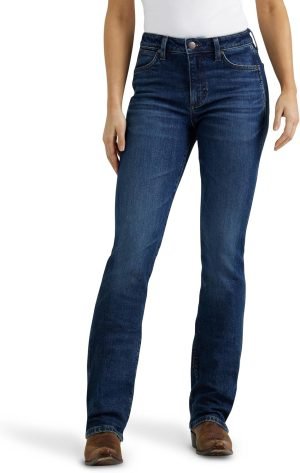 Women’s Retro Bailey High Rise Bootcut Jean – Isla