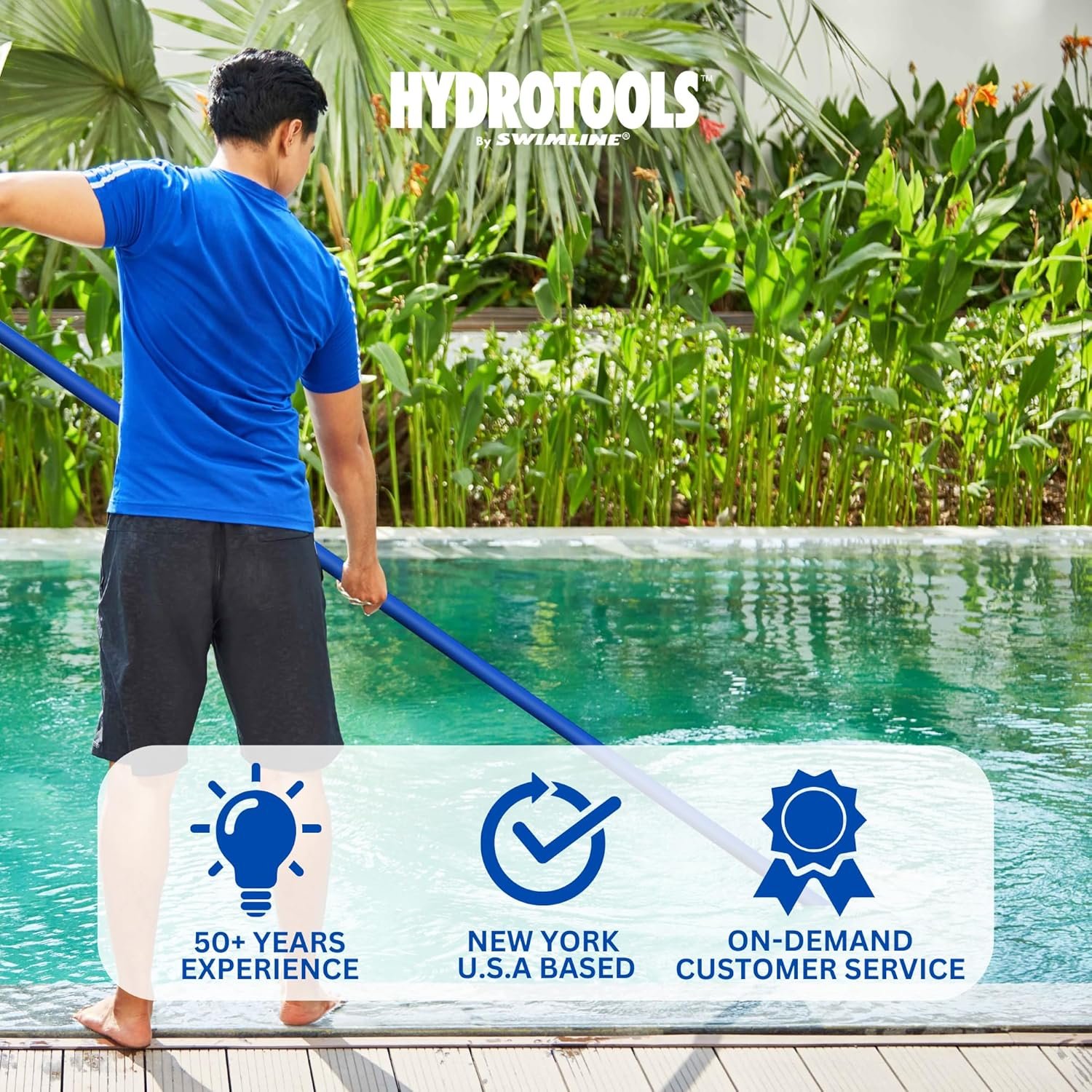 SWIMLINE HYDROTOOLS Swimming Pool Vacuum Hose With Kink-Resistant Swivel Cuff 1.5'' X 30' For Inground Pools - Compatible With Vacuum Heads, Skimmers, Filter Pump Inlets, And Other Pool Accessories - Image 7