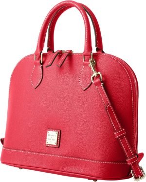 Dooney & Bourke Handbag, Sorrento Zip Zip Satchel | Taupe