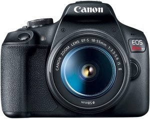 Canon EOS Rebel T7 DSLR Camera w/EF-S 18-55mm F/3.5-5.6 Zoom Lens + 420-800mm Super Telephoto Lens + 100S Sling Backpack + 64GB Memory Cards, Professional Photo Bundle (42pc Bundle) (Renewed)