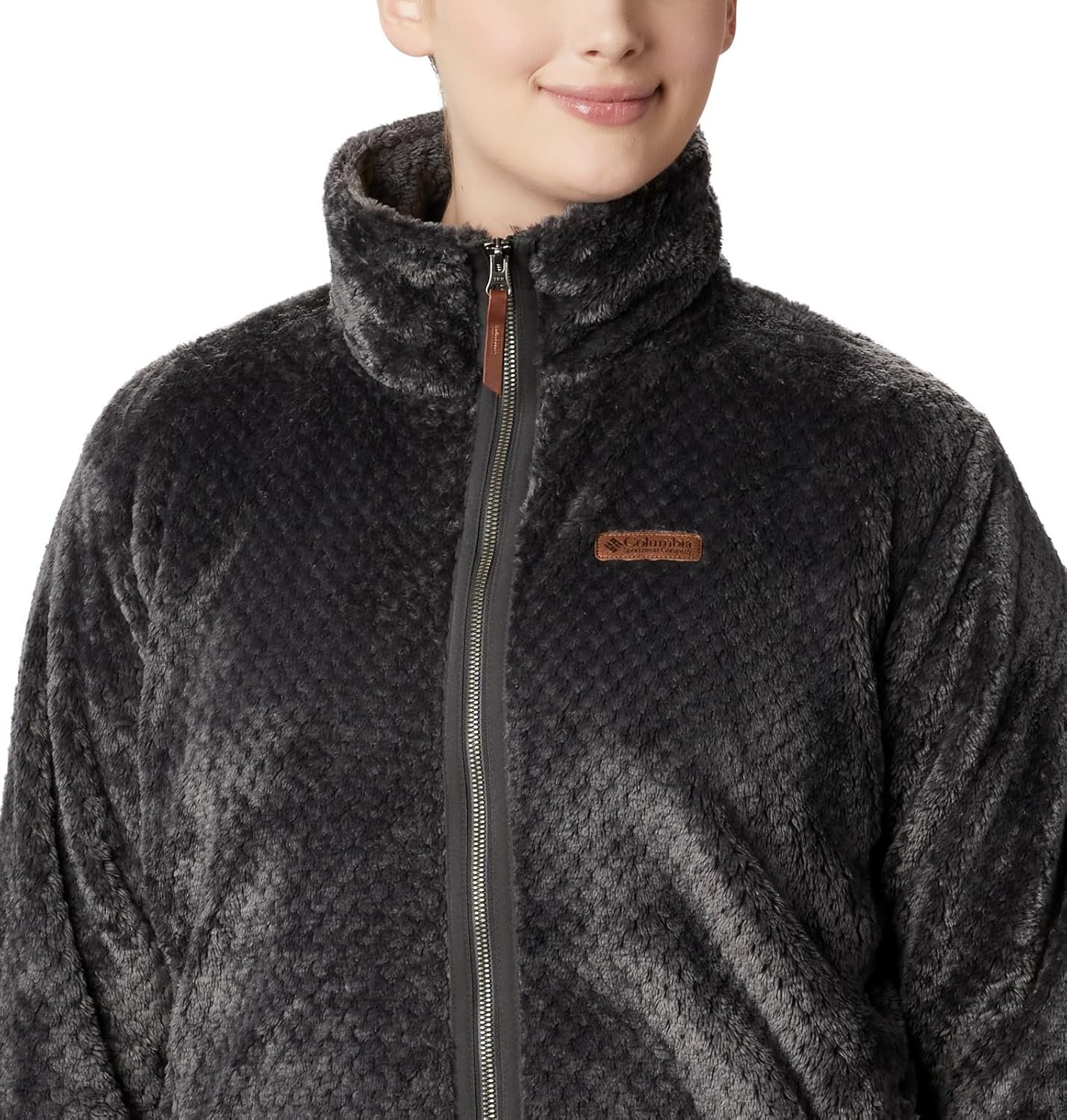 Columbia womens Fire Side Ii Sherpa Full Zip - Image 3