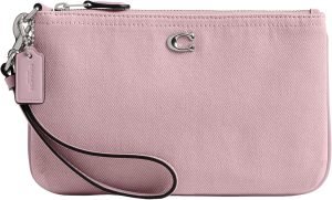 Coach Small Wristlet in Colored Dyed Denim