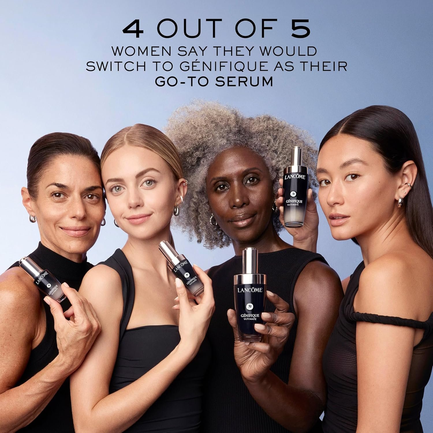 Lancôme Génifique Ultimate Dual Recovery Face Serum- Anti-Aging Serum Visibly Improves Fine Lines, Rough Texture, Plumpness and Even Skintone - with Beta Glucan and, Hyaluronic Acid - Image 9