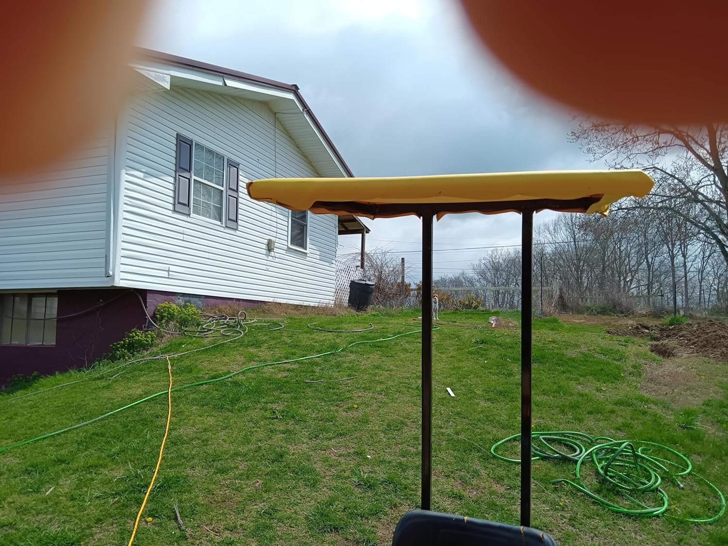 Generic Lawn Tractor Roof Yellow - Image 2