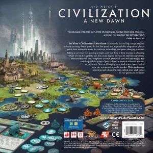 Asmodee Sid Meier’s Civilization: A New Dawn Board Game – Rewrite History Your Way! Strategy Game for Kids & Adults , Ages 14+, 2-4 Players, 1-2 Hour Playtime