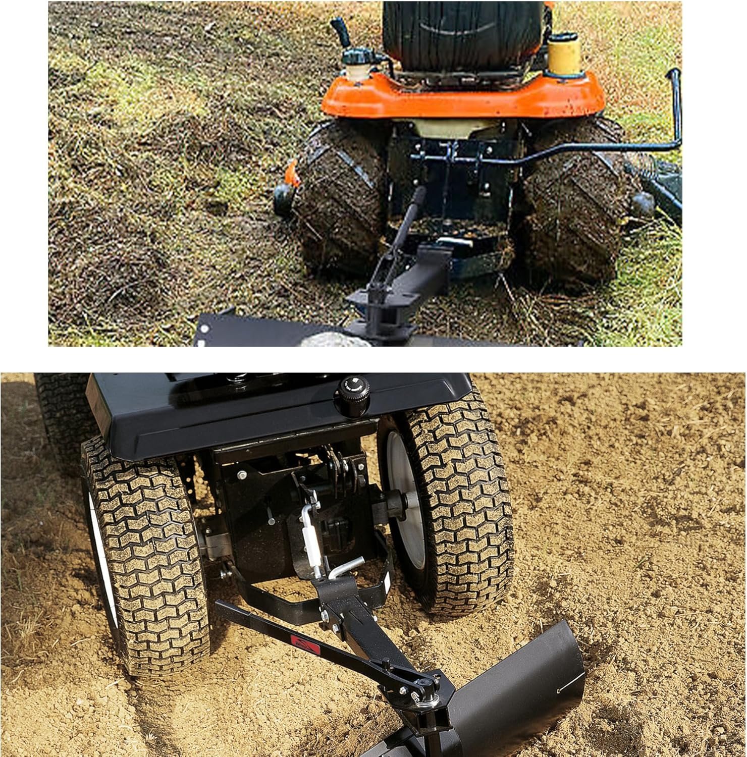 Garden Tractor Sleeve Hitch Attachment Rear Mount Compatible with Craftsman T200 T300 Series/Cub Cadet Riding Lawn Mower Tractors with 23" Or Larger Rear Tires for Husqvarna 585607901 - Image 8