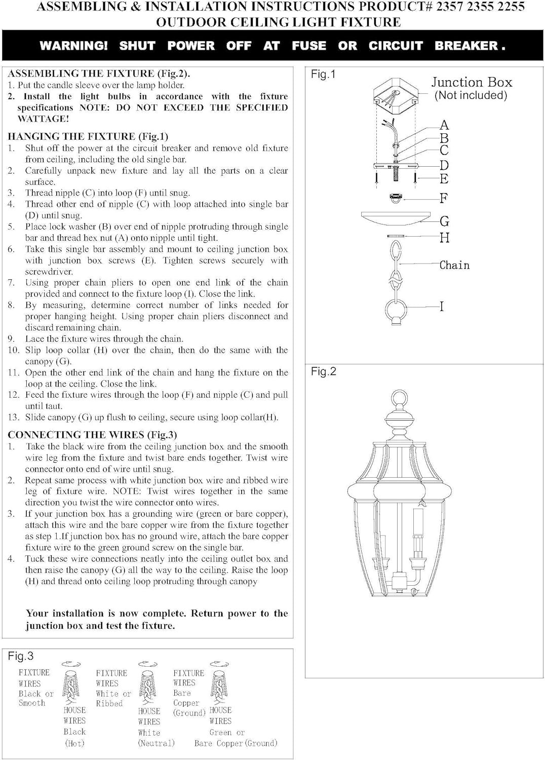 Livex Lighting 2355-91 Monterey 3 Light Outdoor Brushed Nickel Finish Solid Brass Hanging Lantern with Clear Beveled Glass - Image 6