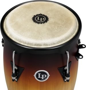 Latin Percussion LP City Wood Congas 10″ & 11″ Set – Vintage Sunburst