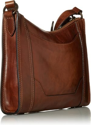 Frye Women’s Melissa Zip Crossbody Bag, Stylish Handbag with Adjustable Strap & Pockets