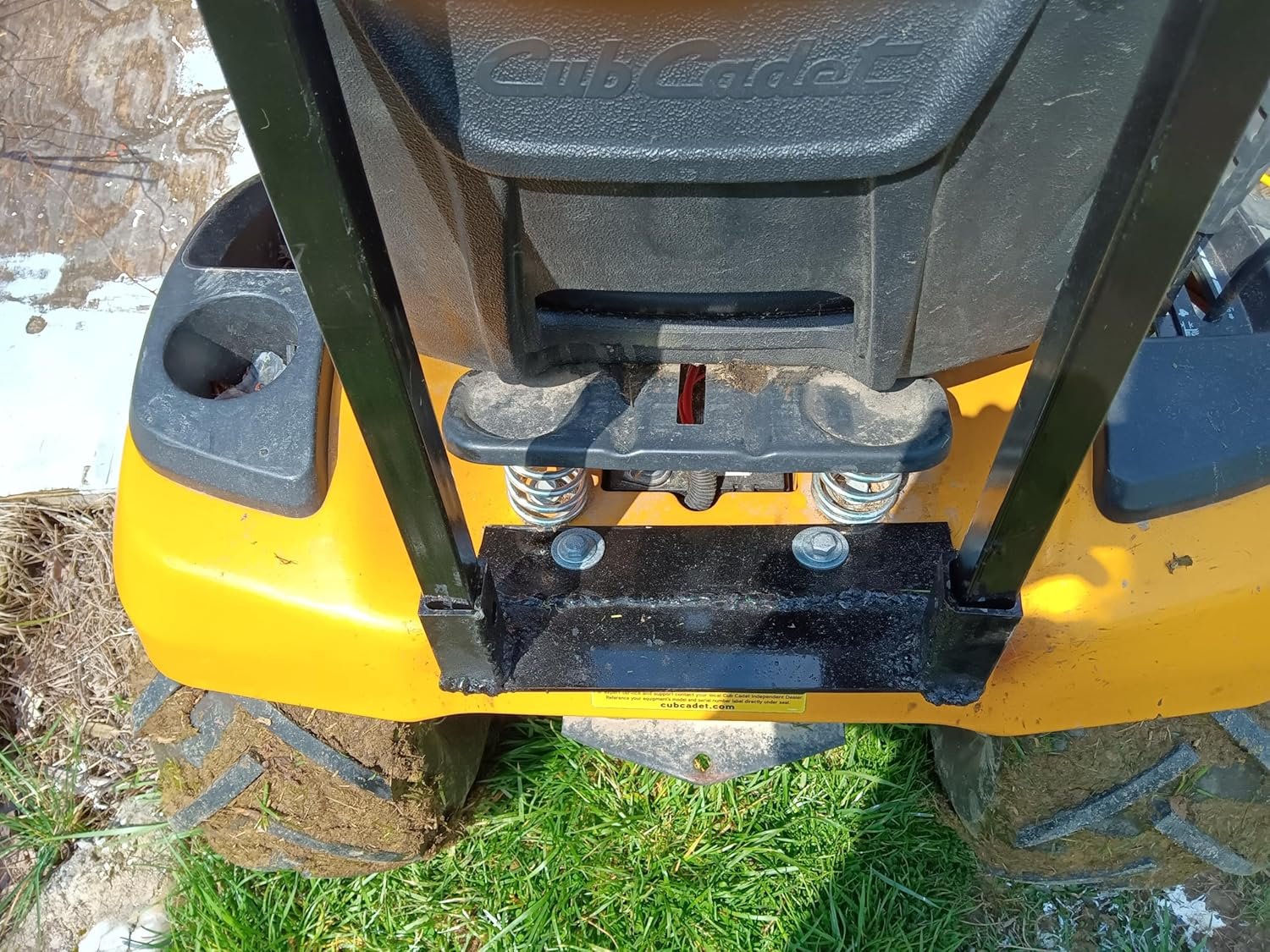 Generic Lawn Tractor Roof Yellow - Image 4