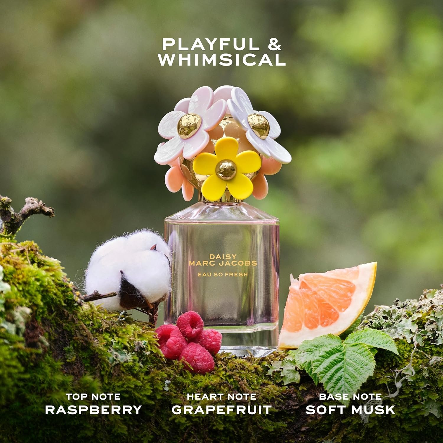 Marc Jacobs Daisy Eau So Fresh Eau de Toilette – Fresh Floral Women's Perfume – With Notes of Raspberry, Wild Rose, Grapefruit & Soft Musks - Image 2