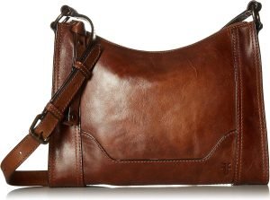 Frye Women’s Melissa Zip Crossbody Bag, Stylish Handbag with Adjustable Strap & Pockets