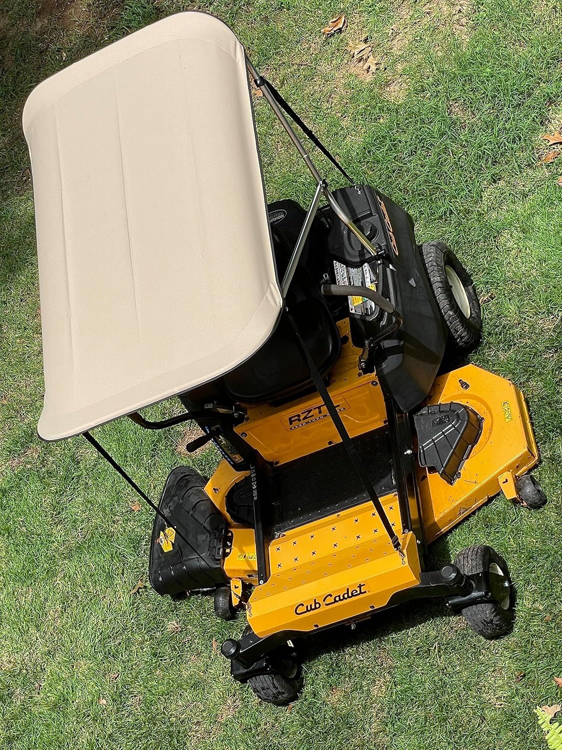 Sun Shade Canopy for Zero Turn Lawn Mower - Fits John Deere, Kubota, Cub Cadet, Troy-Bilt & Other Brands - Reduce Heat and Glare with this Umbrella Canopy for your Zero Turn Mower, Patent Pending - Image 7